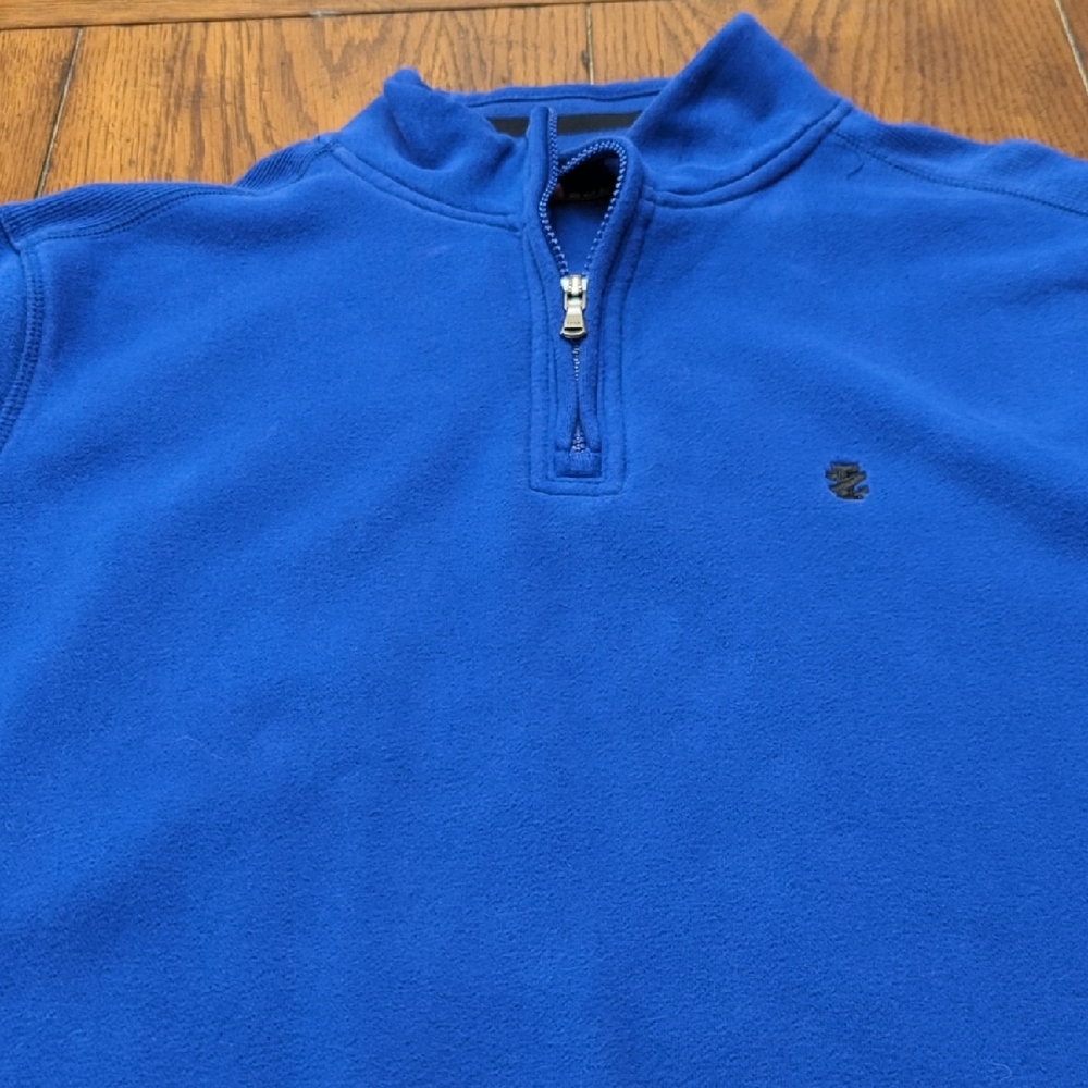 IZOD Men's Blue Half-Zip Sweater